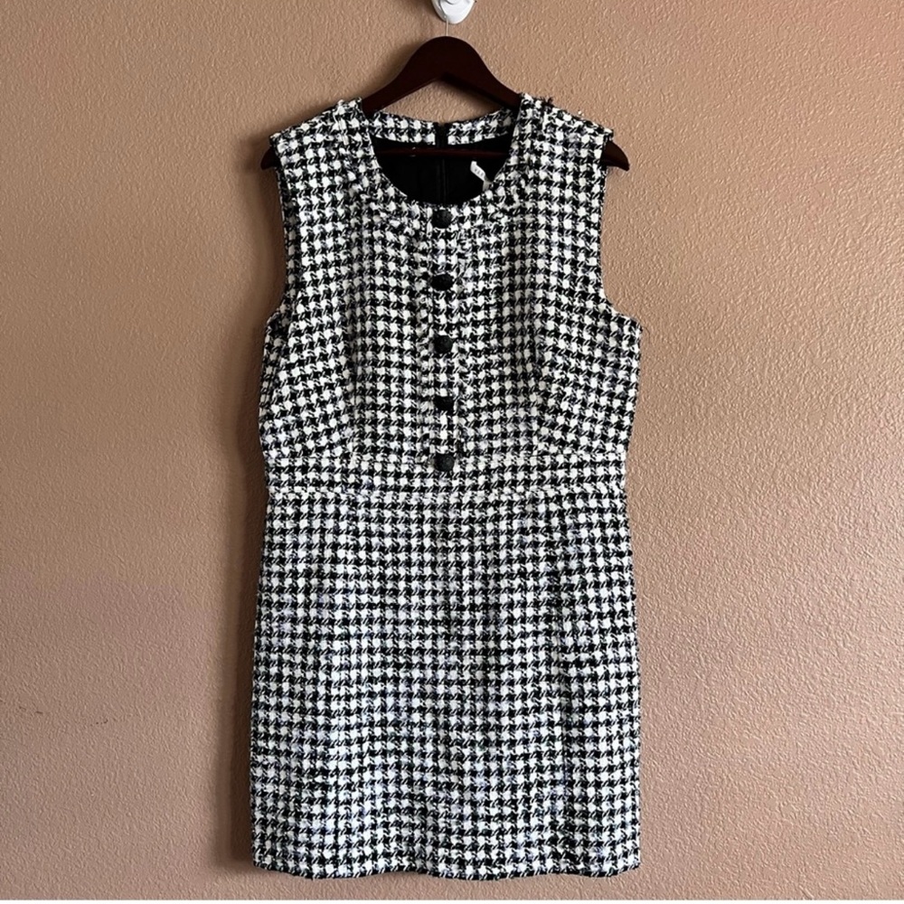 Veronica Beard Tweed Julie Mini Dress Size 14 NWT
